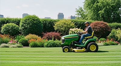 Professional lawn care and landscaping services